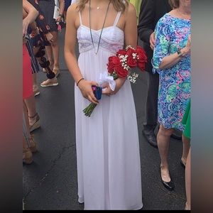 Davids Bridal White Dress